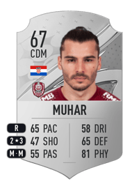 Karlo Muhar Rare 67 OVR