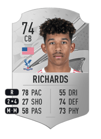 Chris Richards Rare 74 OVR