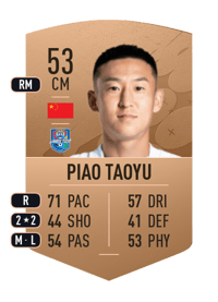 Piao Taoyu Common 53 OVR