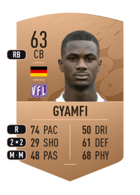 Maxwell Gyamfi Common 63 OVR
