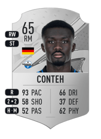 Sirlord Conteh Rare 65 OVR