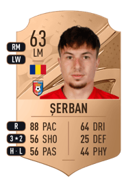 Andrei Șerban Rare 63 OVR