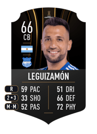 Aníbal Leguizamón CONMEBOL LIBERTADORES 66 OVR