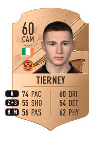 Ross Tierney Rare 60 OVR