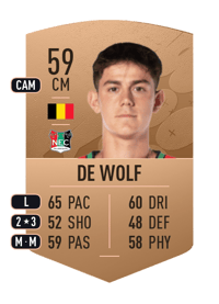 Mathias De Wolf Common 59 OVR