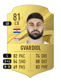 Joško Gvardiol Rare 81 OVR