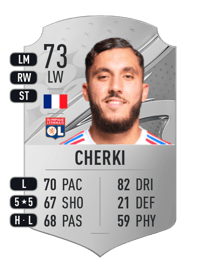 Rayan Cherki Rare 73 OVR