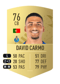 David Carmo Common 76 OVR