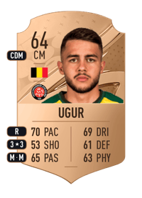 Adnan Ugur Rare 64 OVR