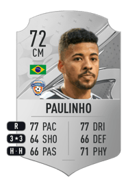 Paulinho Rare 72 OVR