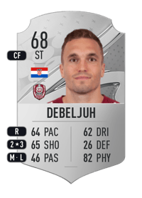Gabriel Debeljuh Rare 68 OVR
