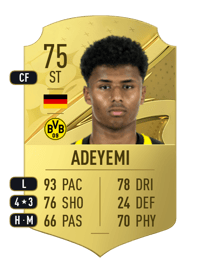 Karim Adeyemi Rare 75 OVR