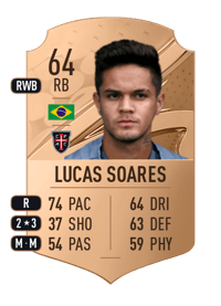 Lucas Soares Rare 64 OVR