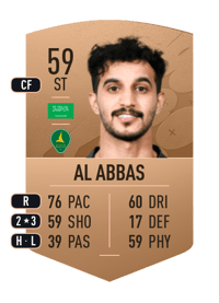 Saleh Al Abbas Common 59 OVR