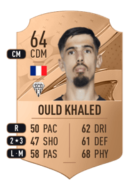 Zinédine Ould Khaled Rare 64 OVR