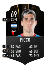 Leonel Picco CONMEBOL LIBERTADORES 69 OVR