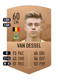 Stan Van Dessel Common 60 OVR