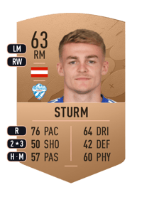 Philipp Sturm Common 63 OVR