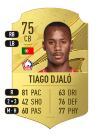 Tiago Djaló Rare 75 OVR