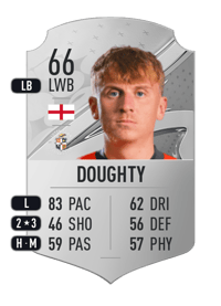 Alfie Doughty Rare 66 OVR