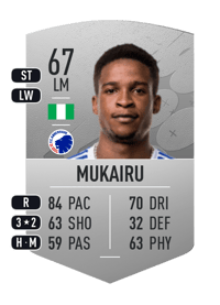 Paul Omo Mukairu Common 67 OVR