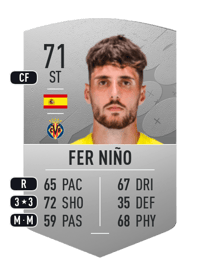 Fer Niño Common 71 OVR