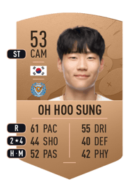 Oh Hoo Sung Common 53 OVR