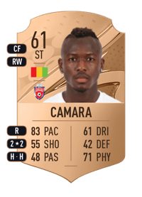 Sekou Camara Rare 61 OVR