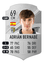 Adrián Bernabé Rare 69 OVR