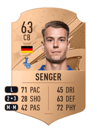 Marvin Senger Rare 63 OVR