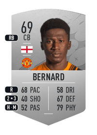 Di'Shon Bernard Common 69 OVR