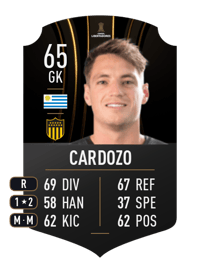 Thiago Cardozo CONMEBOL LIBERTADORES 65 OVR