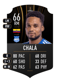 Jeison Chalá CONMEBOL LIBERTADORES 66 OVR