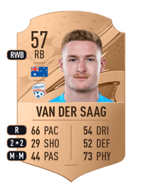 Harry Van der Saag Rare 57 OVR