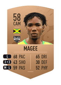 Tyreek Magee Common 58 OVR