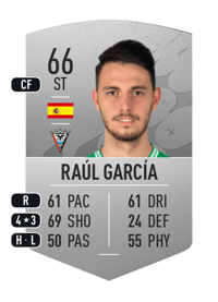 Raúl García Common 66 OVR