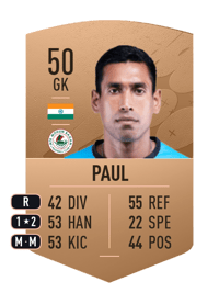 Avilash Paul Common 50 OVR