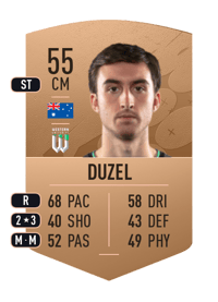 Luke Duzel Common 55 OVR