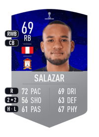 Aldair Salazar CONMEBOL SUDAMERICANA 69 OVR