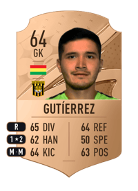 Jhohan Gutíerrez Rare 64 OVR