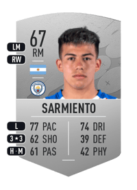 Darío Sarmiento Common 67 OVR