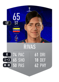 Edson Rivas CONMEBOL SUDAMERICANA 65 OVR
