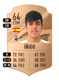 Íñigo Rare 64 OVR