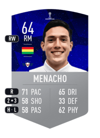 César Menacho CONMEBOL SUDAMERICANA 64 OVR