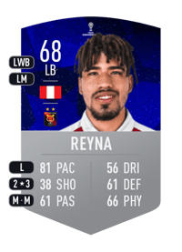 Paolo Reyna CONMEBOL SUDAMERICANA 68 OVR
