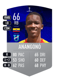 Gregori Anangonó CONMEBOL SUDAMERICANA 66 OVR