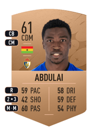 Sabit Abdulai Common 61 OVR