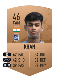 Asif Khan Common 46 OVR