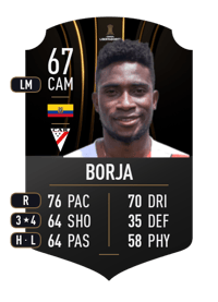 Jonathan Borja CONMEBOL LIBERTADORES 67 OVR