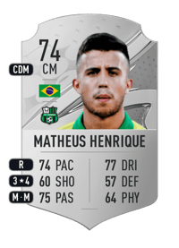 Matheus Henrique Rare 74 OVR